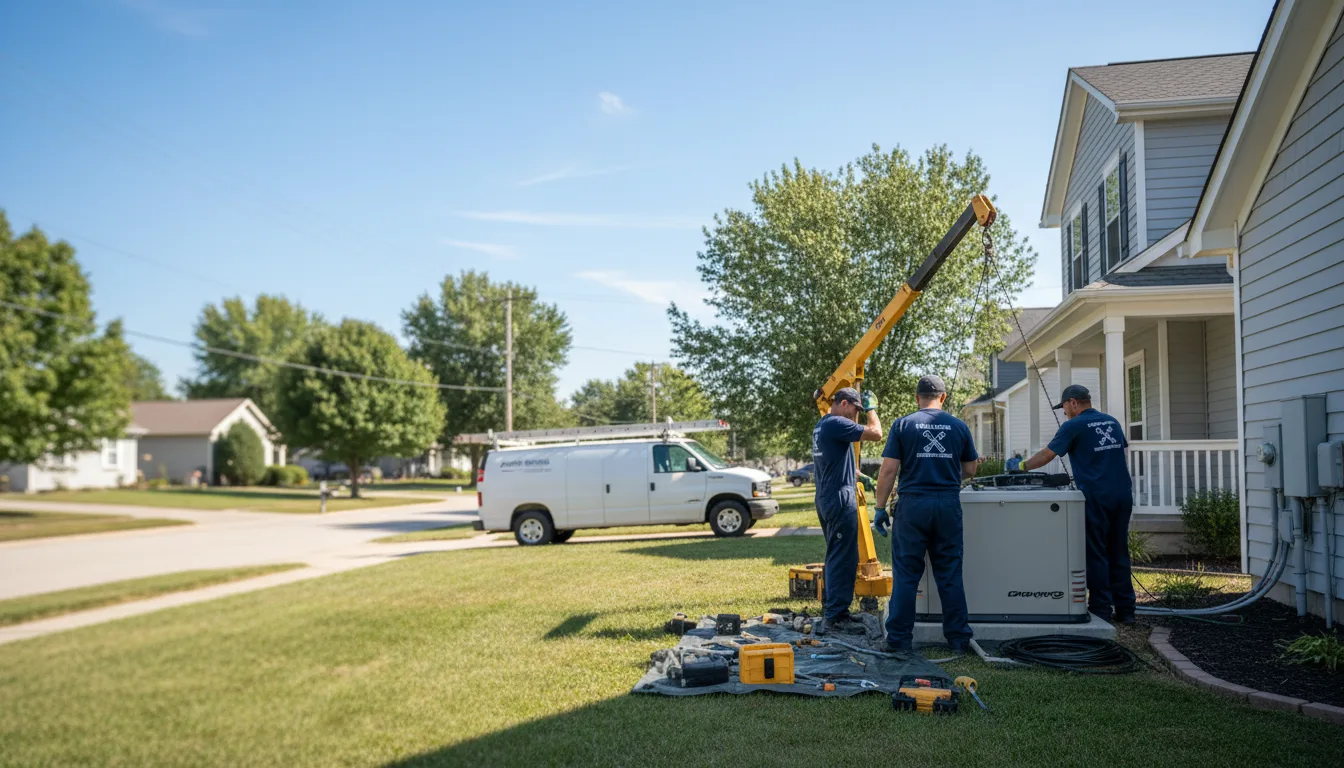 Generator Installation in Chapman, KS near me